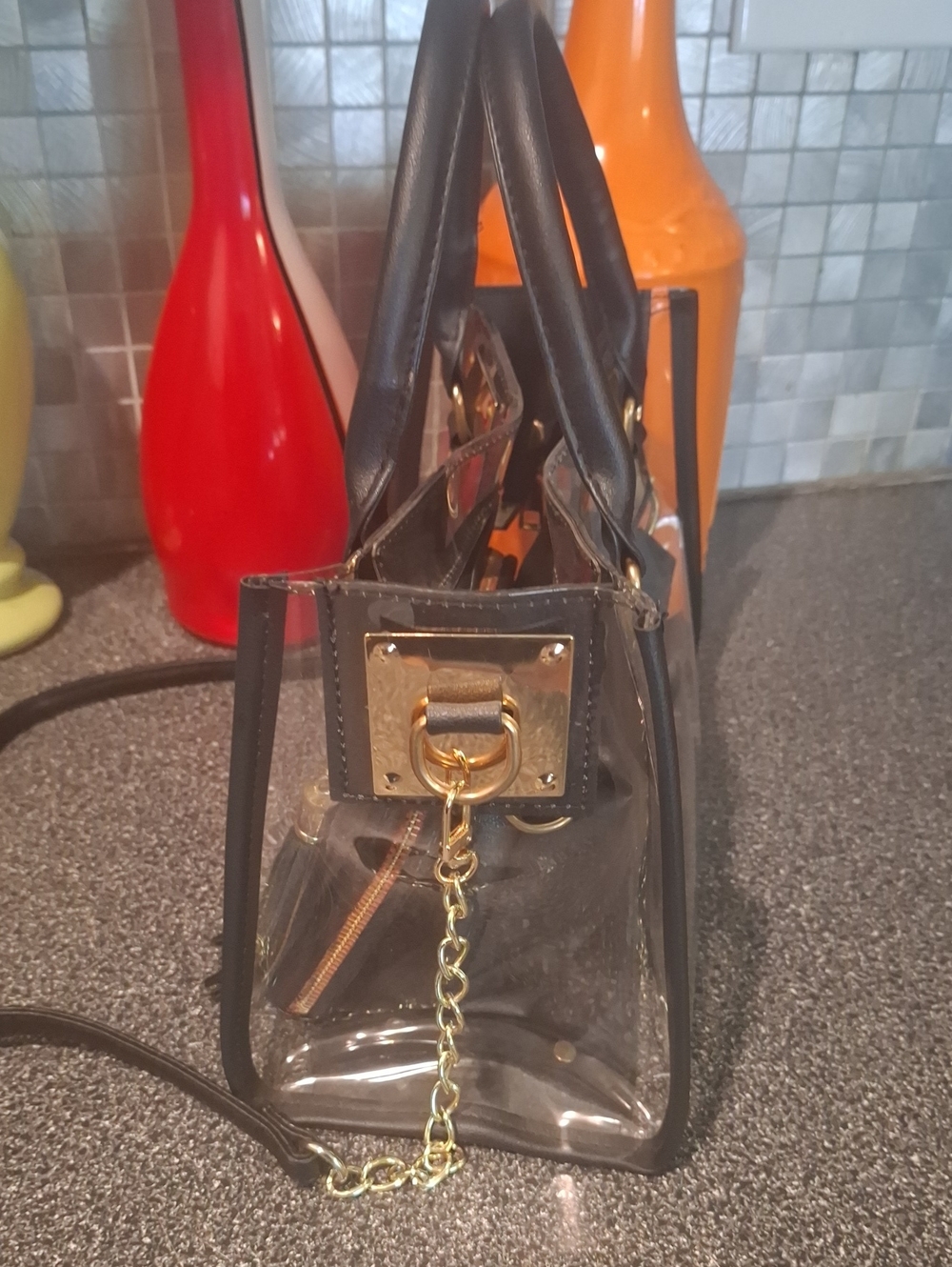 Miu Miu Wallet and Clear Tote Bag - Picture 16 of 16